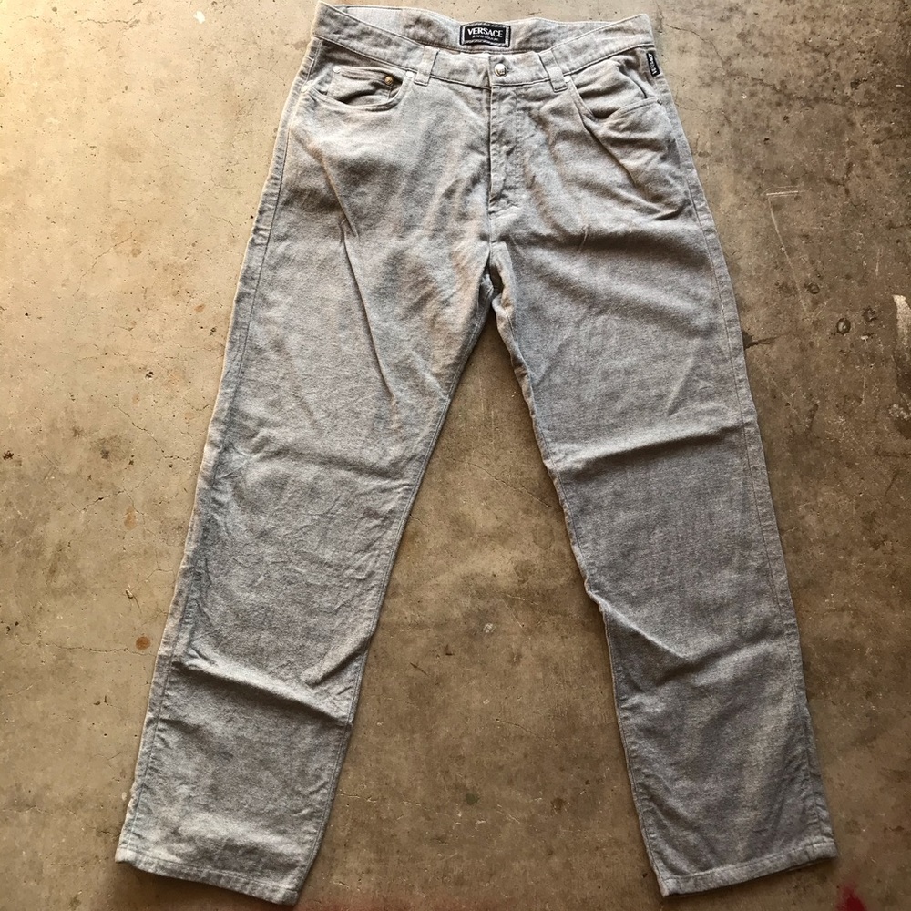Vintage Versace Straight Leg casual Dress Pants